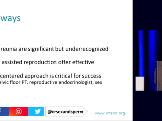Sexual Dysfunction and Its Impact on Fertility - Insights from the 26th SMSNA Annual Fall Scientific Meeting